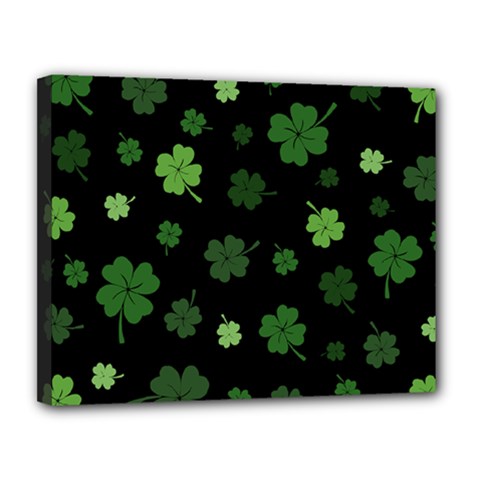 St Patricks Day Canvas 14  X 11  (stretched) by Valentinaart