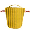 Digital Stars Drawstring Bucket Bag View2