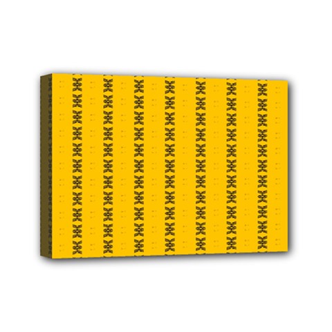 Digital Stars Mini Canvas 7  X 5  (stretched) by Sparkle