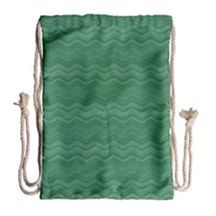 Digital Waves Drawstring Bag (large) by Sparkle