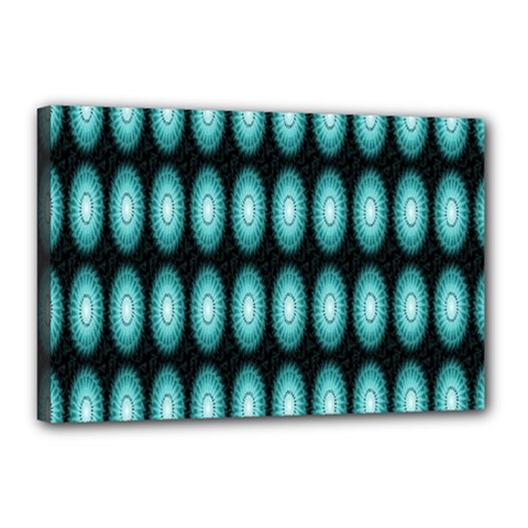 Mandala Pattern Canvas 18  X 12  (stretched) by Sparkle