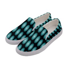 Mandala Pattern Women s Canvas Slip Ons by Sparkle
