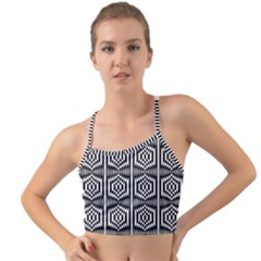 Optical Illusion Mini Tank Bikini Top by Sparkle