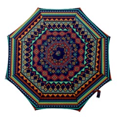 Pattern Tribal Style Hook Handle Umbrellas (small) by Wegoenart