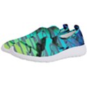 Digital Abstract Men s Slip On Sneakers View2