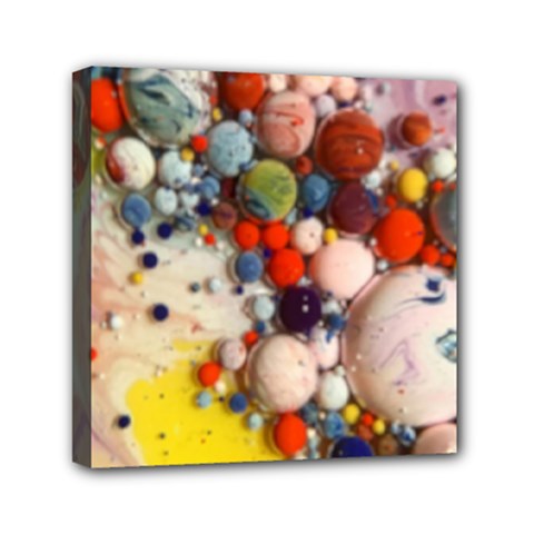 Colorful Choas Mini Canvas 6  X 6  (stretched) by Sparkle