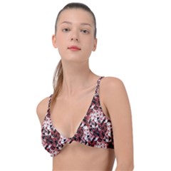 Digital Checkboard Knot Up Bikini Top by Sparkle