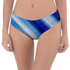 Violet Orange Reversible Classic Bikini Bottoms by Sparkle