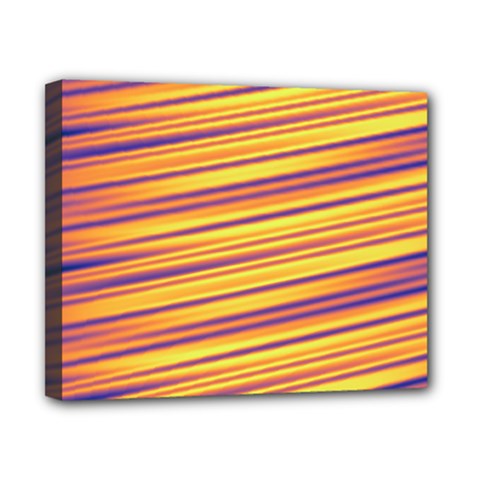Strips Hole Canvas 10  X 8  (stretched) by Sparkle