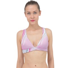 Modern Pink Classic Banded Bikini Top by Sparkle