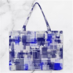 Blockify Zipper Medium Tote Bag by Sparkle