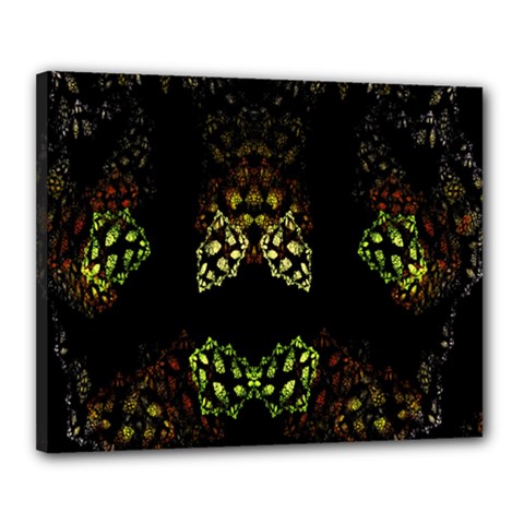 Duckies Canvas 20  X 16  (stretched) by Sparkle