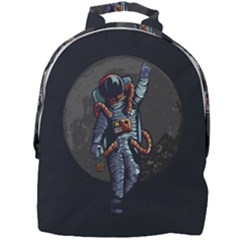 Illustration Drunk Astronaut Mini Full Print Backpack by Vaneshart