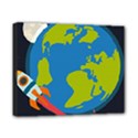 Spaceship Design Canvas 10  x 8  (Stretched) View1