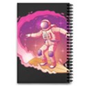 Astronaut Spacesuit Standing Surfboard Surfing Milky Way Stars 5.5  x 8.5  Notebook View2