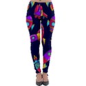 Space Patterns Lightweight Velour Leggings View1