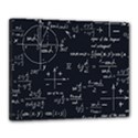 Mathematical Seamless Pattern With Geometric Shapes Formulas Canvas 20  x 16  (Stretched) View1