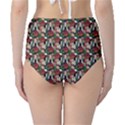 Swimmer 20s Teal Classic High-Waist Bikini Bottoms View2