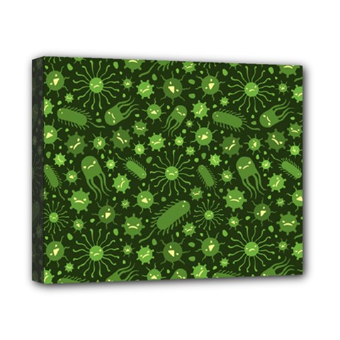 Seamless Pattern With Viruses Canvas 10  X 8  (stretched) by Vaneshart