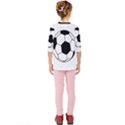 Soccer Lovers Gift Kids  Quarter Sleeve Raglan Tee View2
