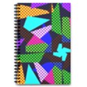 Trippy blocks, dotted geometric pattern 5.5  x 8.5  Notebook View1