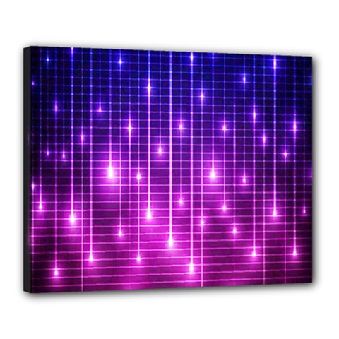 Shiny Stars Canvas 20  X 16  (stretched) by Sparkle