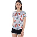 Seamless-vector-pattern-with-watermelons-mint Back Cut Out Sport Tee View1