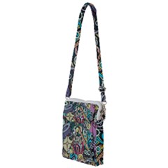 Cartoon-cute-doodles-hand-drawn-auto-service-seamless-pattern Multi Function Travel Bag by Vaneshart