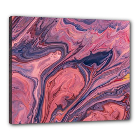 Abstract-colorful-painting-background-closeup Canvas 24  X 20  (stretched) by Vaneshart