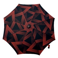 Stippled Seamless Pattern Abstract Hook Handle Umbrellas (small) by Vaneshart