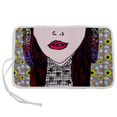Chris Wall Pen Storage Case (l) by snowwhitegirl