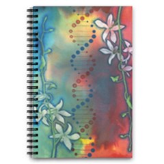 Flower Dna 5 5  X 8 5  Notebook by RobLilly