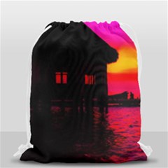 Ocean Dreaming Drawstring Bag (small) by essentialimage