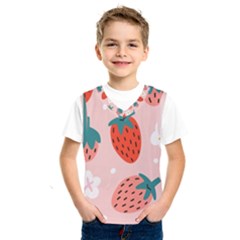 Strawberry Seamless Pattern Kids  Sportswear by BangZart