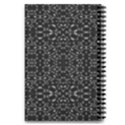 Black And White Tech Pattern 5.5  x 8.5  Notebook View2