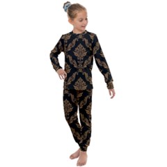 Vintage Pattern Kids  Long Sleeve Set  by BangZart