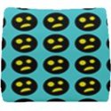 005 - Ugly Smiley With Horror Face - Scary Smiley Seat Cushion View1