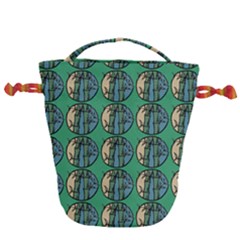 Bamboo Trees - The Asian Forest - Woods Of Asia Drawstring Bucket Bag by DinzDas