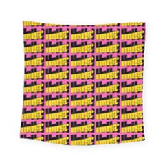Haha - Nelson Pointing Finger At People - Funny Laugh Square Tapestry (small) by DinzDas