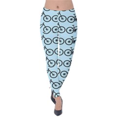 Mountain Bike - Mtb - Hardtail And Dirt Jump Velvet Leggings by DinzDas
