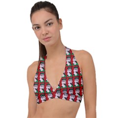 Village Dude - Hillbilly And Redneck - Trailer Park Boys Halter Plunge Bikini Top by DinzDas