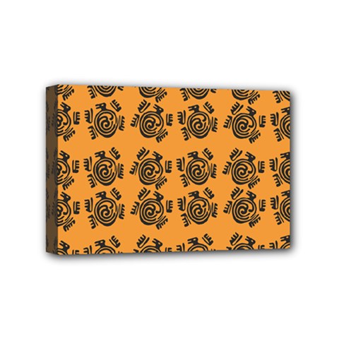 Inka Cultur Animal - Animals And Occult Religion Mini Canvas 6  X 4  (stretched) by DinzDas