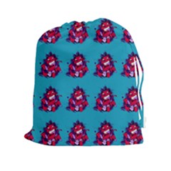 Little Devil Baby - Cute And Evil Baby Demon Drawstring Pouch (2xl) by DinzDas