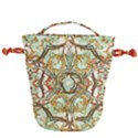 Multicolored Modern Collage Print Drawstring Bucket Bag View1