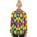 Fruits And Vegetables Pattern Womens Long Sleeve Shirt View2