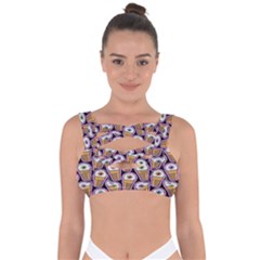 Eyes Cups Bandaged Up Bikini Top by Sparkle