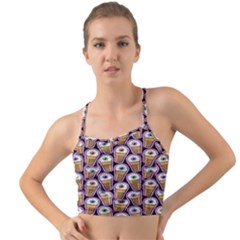 Eyes Cups Mini Tank Bikini Top by Sparkle