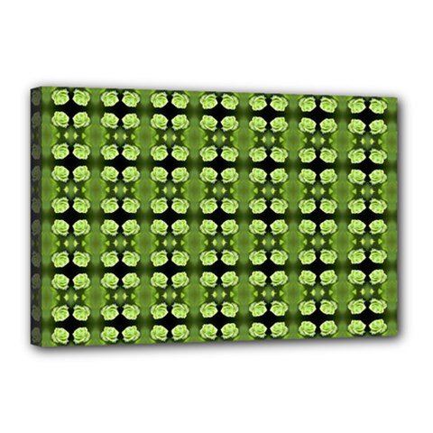 Digital Pattern Canvas 18  X 12  (stretched) by Sparkle