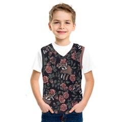 Raccoon Floral Kids  Sportswear by BubbSnugg