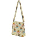 I Am Sleepy Zipper Messenger Bag View2